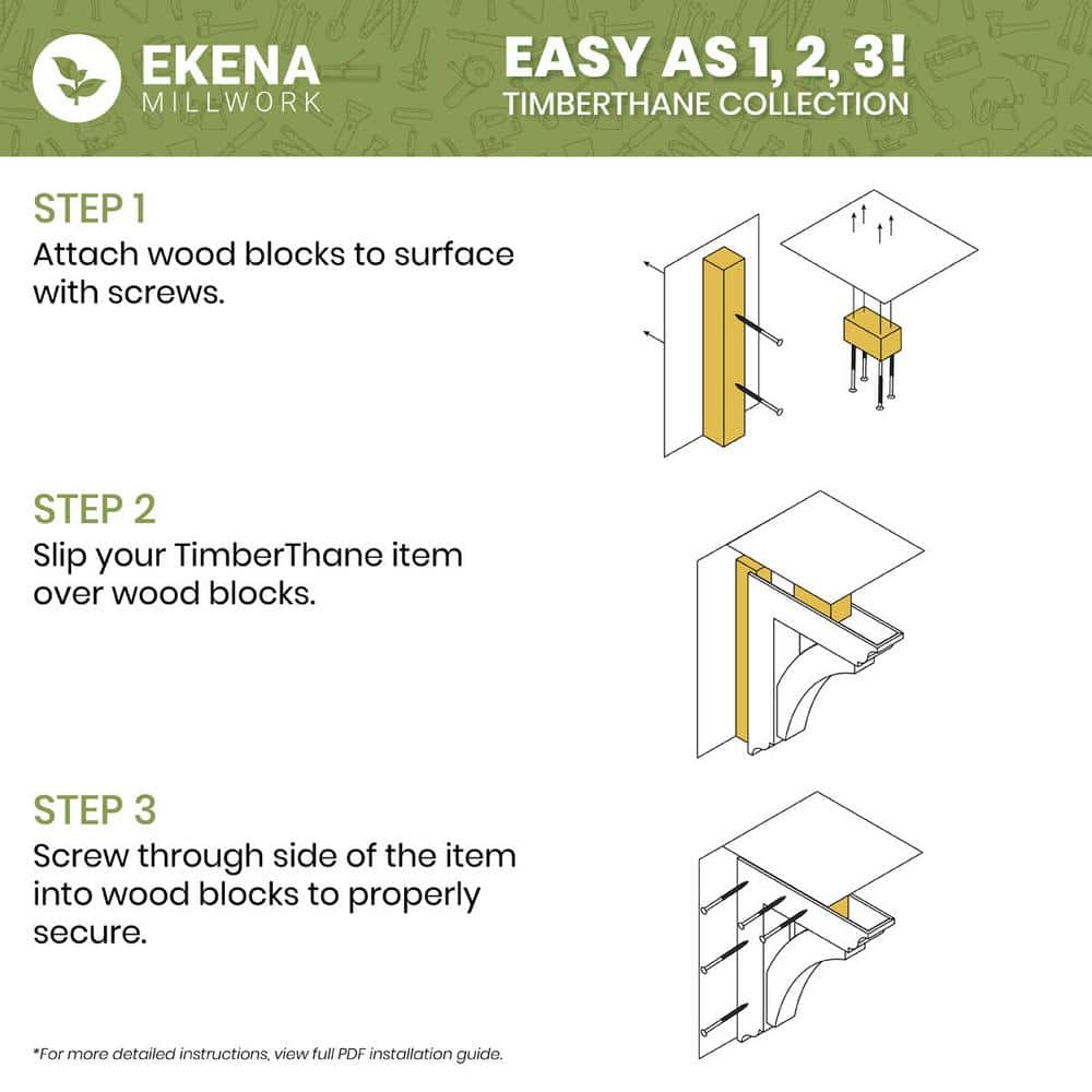 Ekena Millwork Timberthane Faux Rustic Joined Board-n-Batten Faux Wood Shutters w/Z-Board
