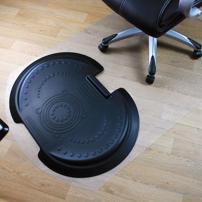 Jackson Ergonomic Sit or Stand Chair Mat with Hinged Cushioned Mat -  Anti-Fatigue Mat