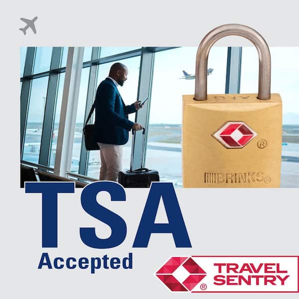 Brinks 7/8 in. (22 mm) Brass Keyed Lock (2-Pack) 171-20271 - The