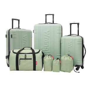 7-pc Hardside Luggage Set w/360° 4-Wheel Spinner System