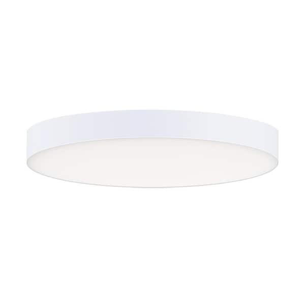 Trim 7 in. RD LED Surface Flush Mount 4000K EM