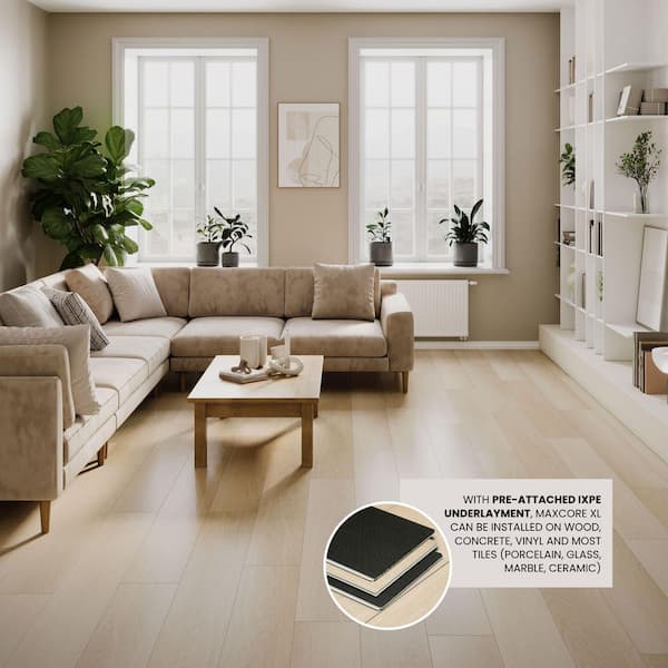Lucida USA MaxCore XL Driftwood 22 MIL x 9 in. W x 60 in. L