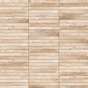 Sedona Sand 1-7/8 in. x 17-3/4 in. Porcelain Floor and Wall Tile (8.288 sq. ft./Case)