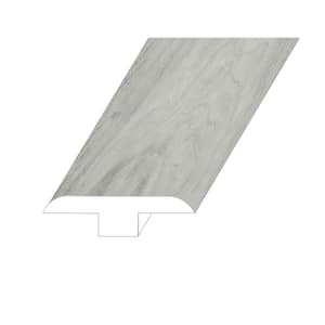 Silva Ashen Bay 0.5 in. Thick x 1.8 in. Wide x 94.5 in. Length Vinyl T-Molding