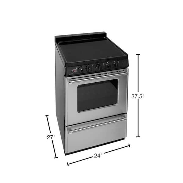 20 glass top electric range from