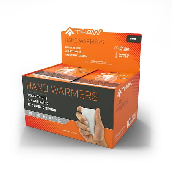 1-Size White Disposable Hand Warmers Bulk (100-Pack)