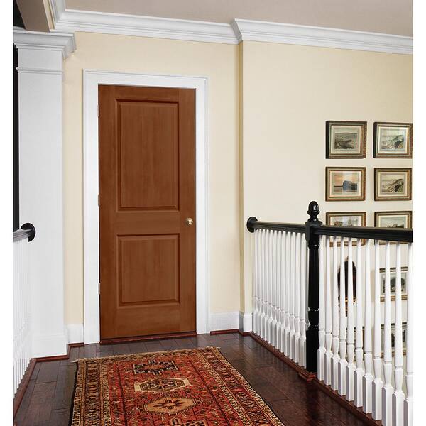 JELD-WEN 36 in. x 80 in. Carrara 2 Panel Right-Hand Hollow Core