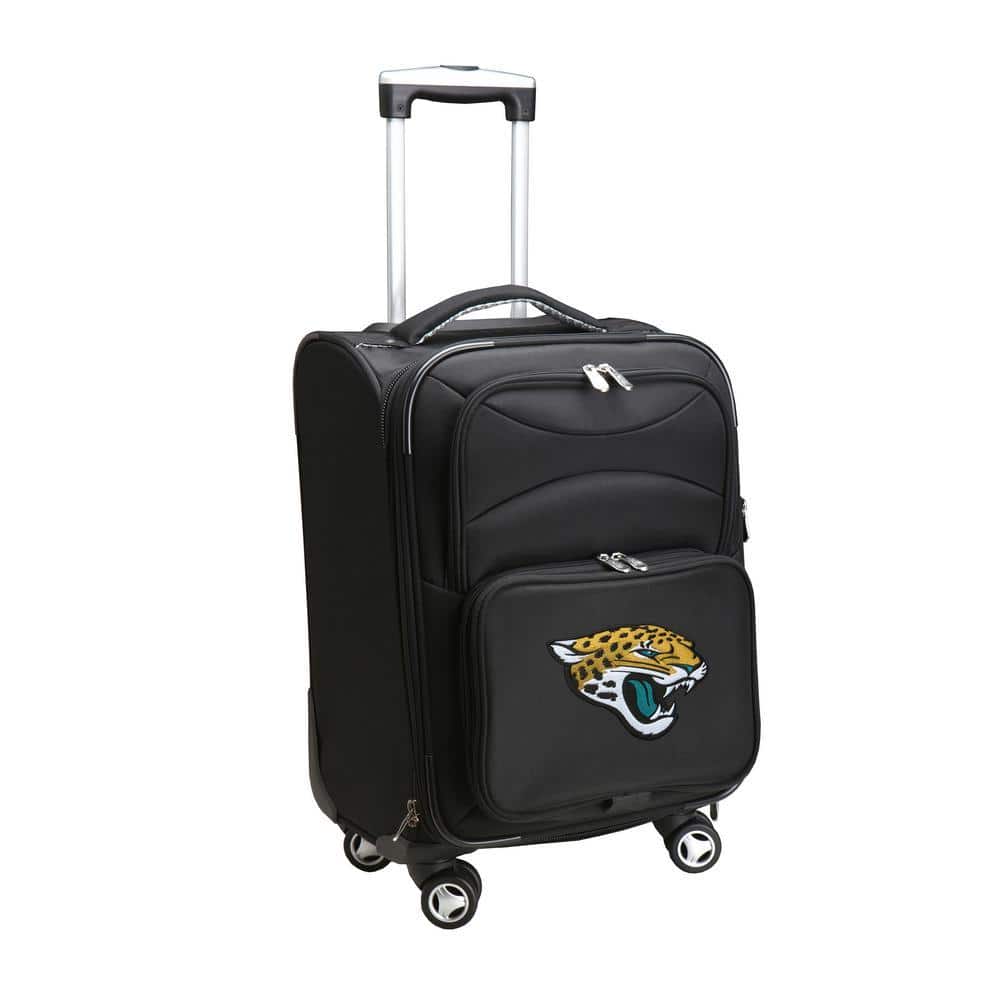 Denco NFL Jacksonville Jaguars 21 in. Black Carry-On Spinner