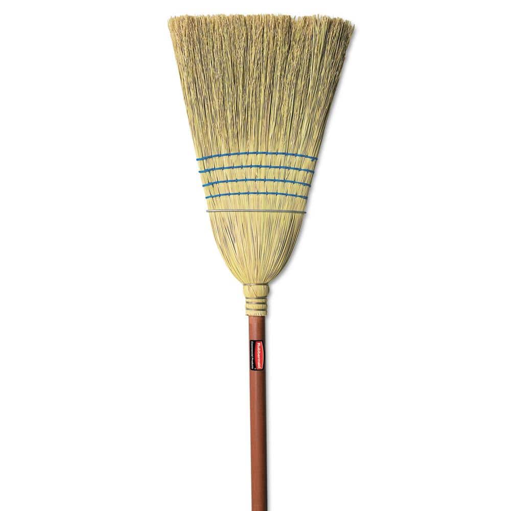 Rubbermaid Commercial Lobby 38 Handle Corn-Fill Broom, Brown