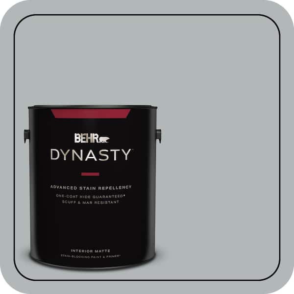 BEHR DYNASTY 1 gal. #N450-3 Meteor Shower Matte Interior Stain-Blocking Paint & Primer