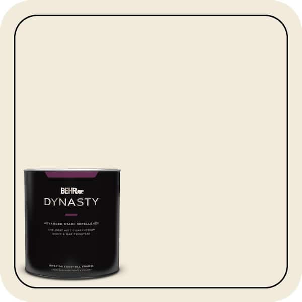 BEHR DYNASTY 1 qt. #ECC-42-2 Cotton Ridge Eggshell Enamel Interior Stain-Blocking Paint and Primer