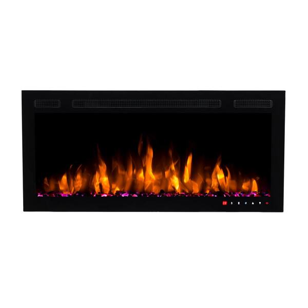 And Recessed Electric Fireplace, 36 Inch Recessed Electric Fireplace