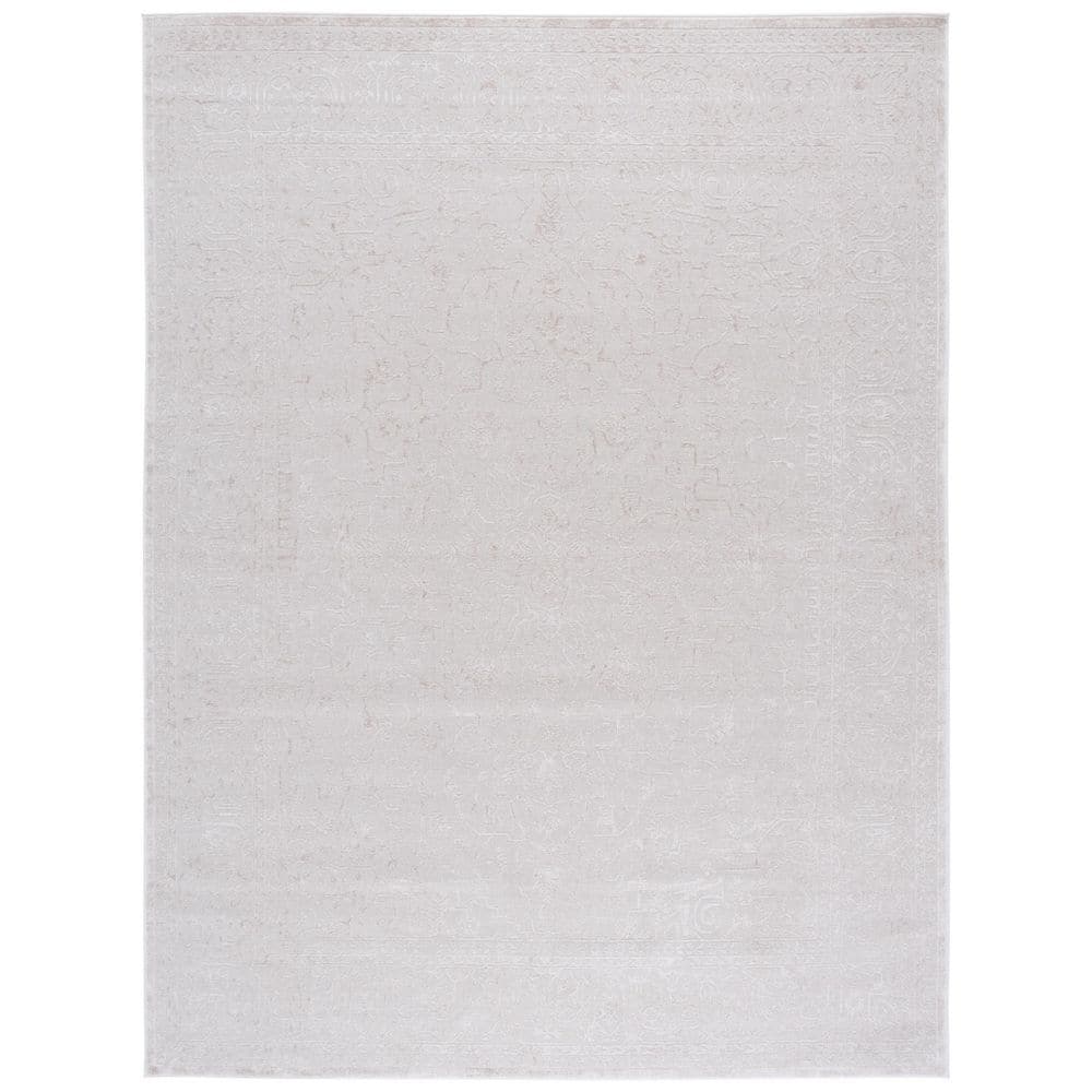 Reflection Cream/Ivory 10 ft. x 14 ft. Distressed Floral Area Rug price history on PriceWatchPro