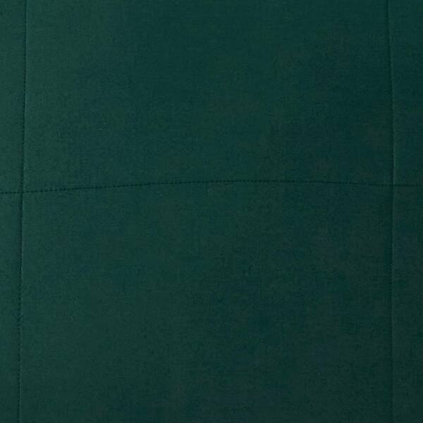 LaCrosse Quilted Hunter Green Cotton Standard Sham