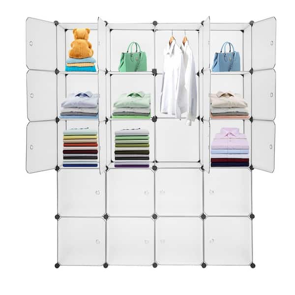 21 Qt. Cube Storage Organizer - Collapsible Fabric Containers for Home or  Office (8-Pack) 630564DBU - The Home Depot