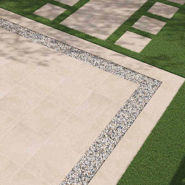 MSI Tierra Ivory 2 cm. x 24 in. x 24 in. Matte Porcelain Paver Tile (8 sq. ft. / case)