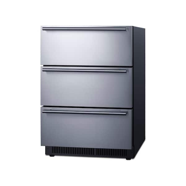 Summit Appliance 4.9 cu. ft. Outdoor Triple Drawer Refrigerator in