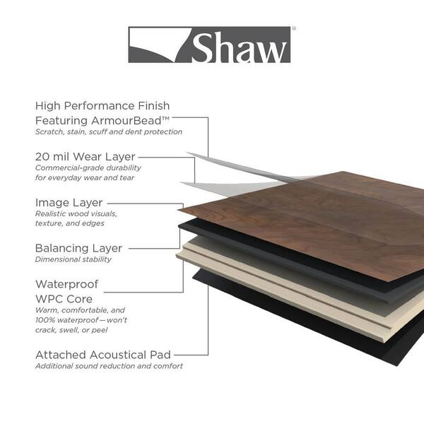 Shaw Primavera Natural Bevel Jesse 20 MIL x 7 in. W x 48 in