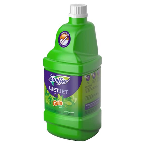 Swiffer WetJet 42 oz. Multi-Purpose Floor Cleaner Refill with Gain Scent (2- Pack) 003700084323 - The Home Depot