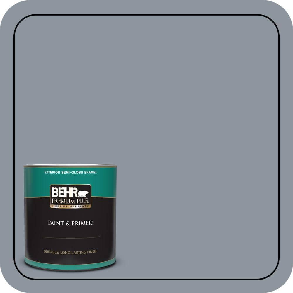 1 qt. #750F-4 Raging Sea Semi-Gloss Enamel Exterior Paint & Primer price history on PriceWatchPro