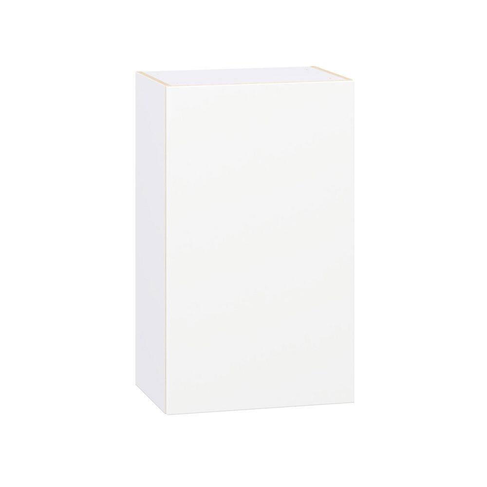 Timberline 21 in. W x 14 in. D x 35 in. H Assembled Slab Wall Kitchen Cabinet in Bright White price history on PriceWatchPro