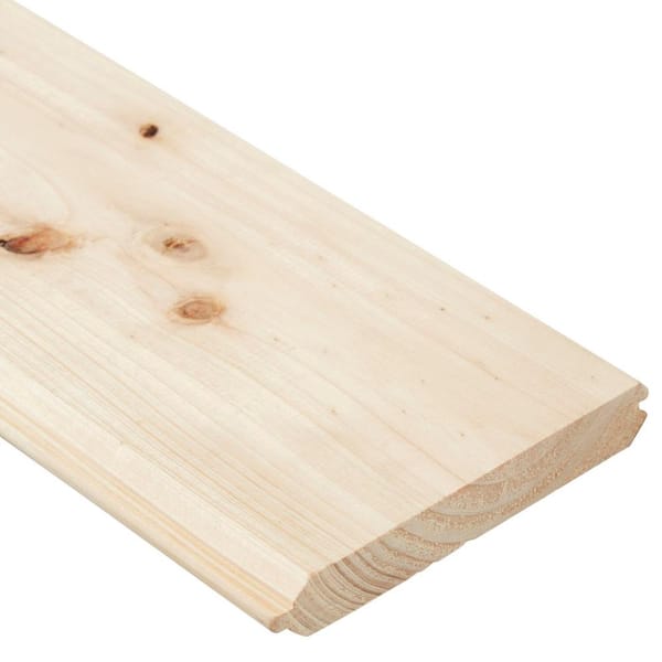 Unbranded 1 in. x 6 in. x 8 ft. #2 V2S Tongue and Groove Cypress Board