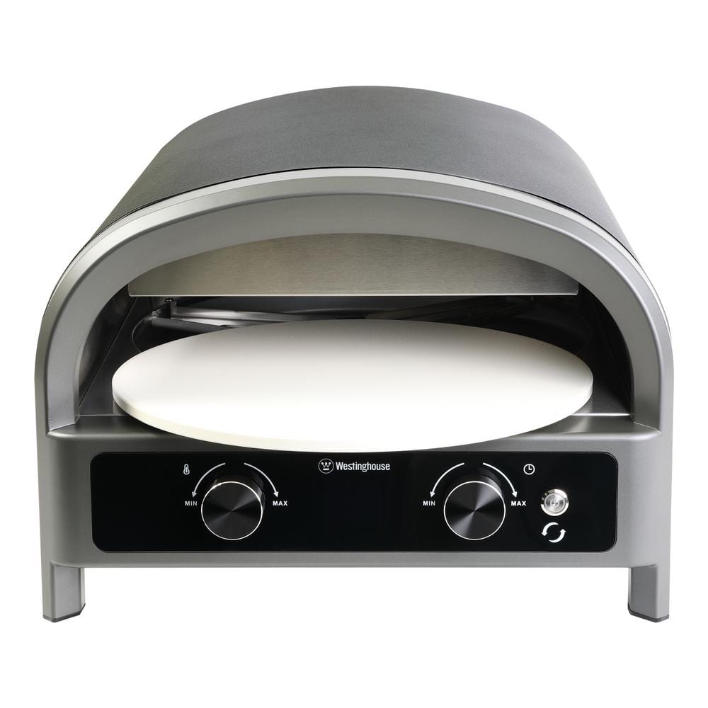 Westinghouse 12 inch Electric Pizza Oven Black, Black