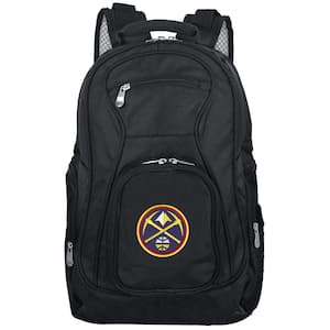 NBA Denver Nuggets Black Backpack Laptop