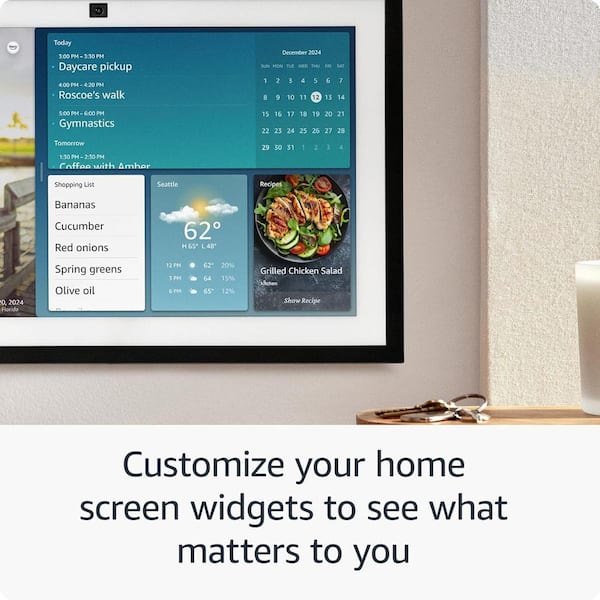 Amazon Echo Show 15 HD 15.6 Smart Display, with Built-in Fire TV