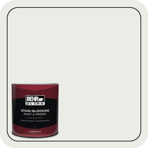 BEHR ULTRA 1 Qt. #780E-2 Full Moon Flat Exterior Paint & Primer