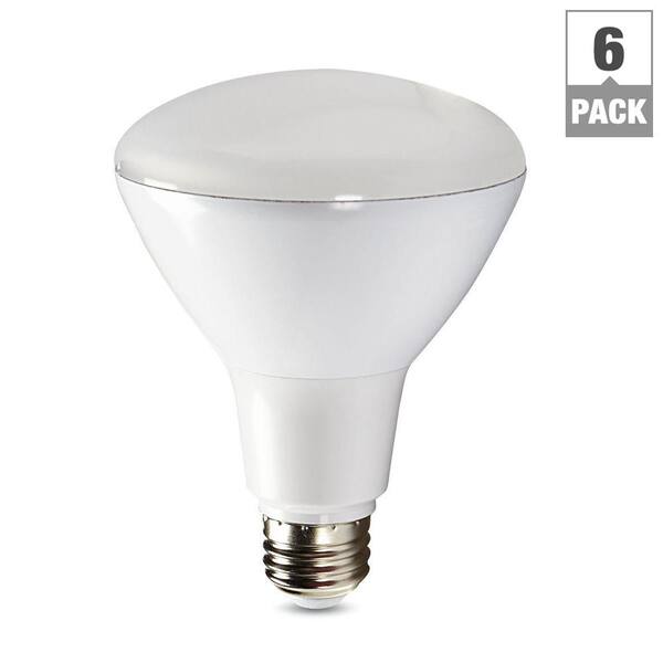 Verbatim 65W Equivalent Warm White BR30 LED Light Bulb (6-Pack)