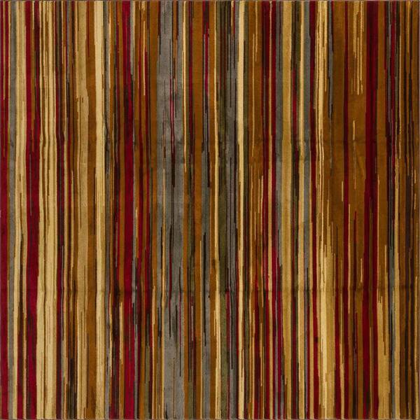 Unique Loom Barista Icatu Beige 10' 0 x 10' 0 Area Rug 3179768 The