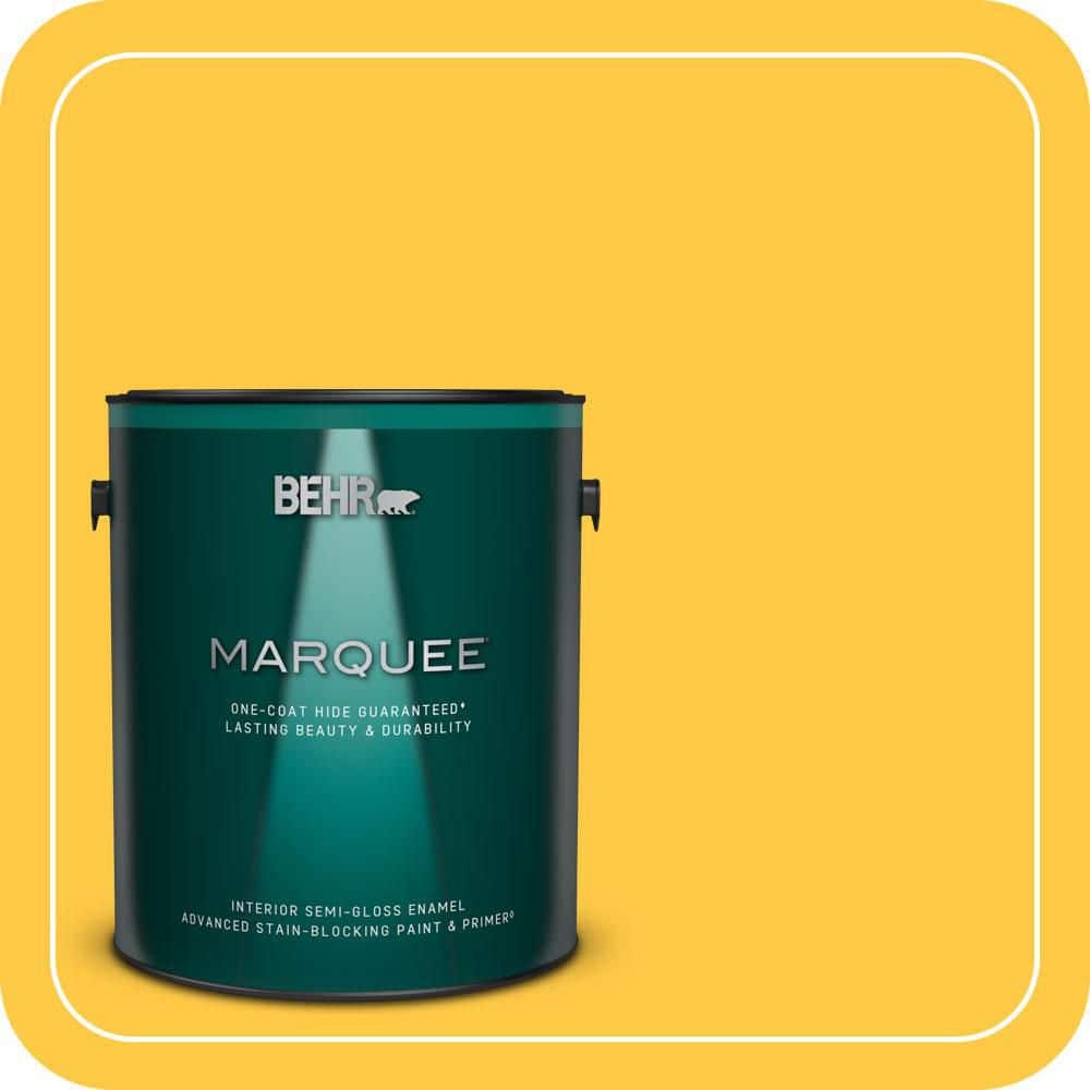 1 gal. #P290-6 English Daisy Semi-Gloss Enamel Interior Paint & Primer price history on PriceWatchPro