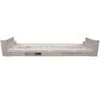 4-1/8 in. x 39 in. White PVC Sloped Sill Pan for Door and Window Installation and Flashing (Complete Pack)