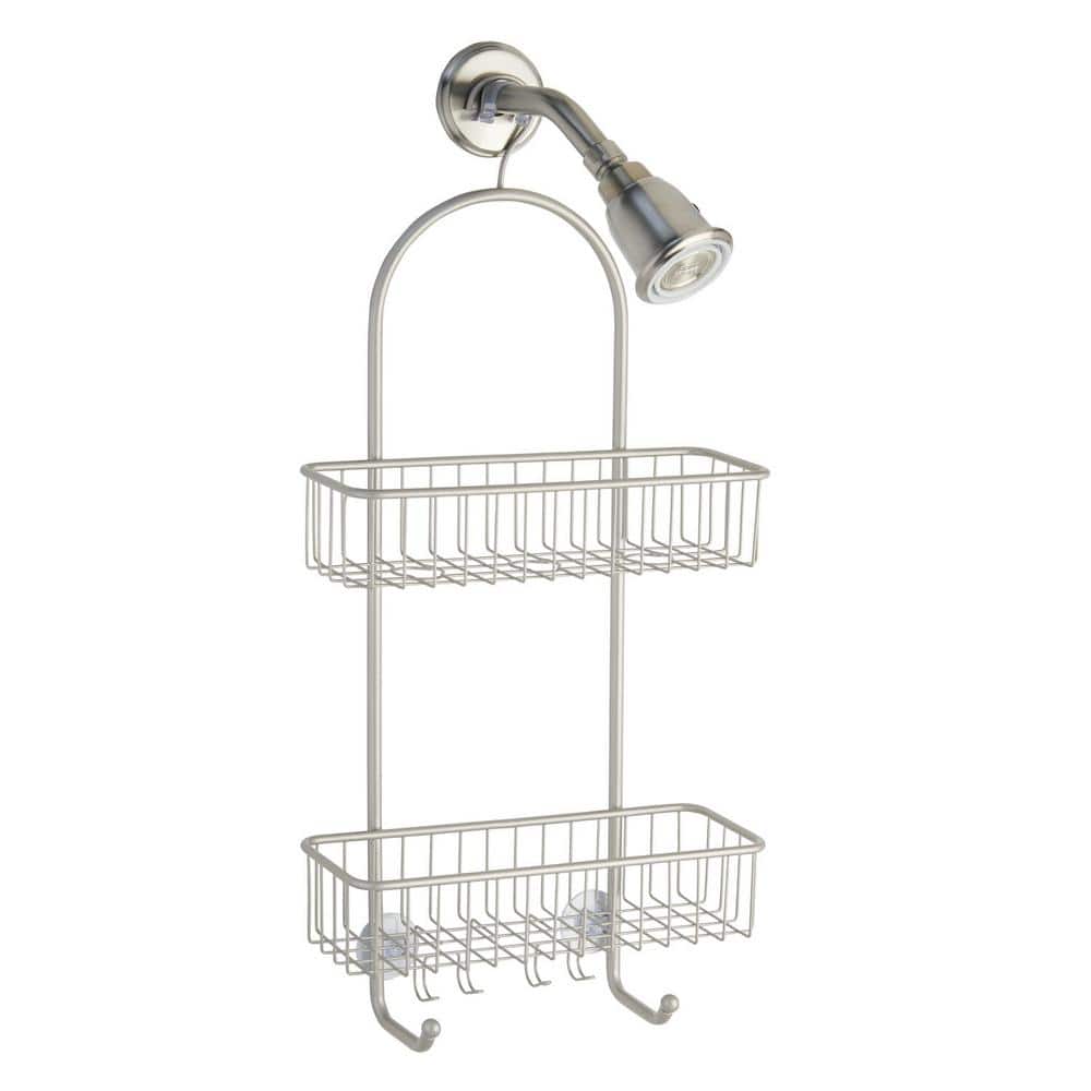 Interdesign Stainless Steel Suction Shower Basket