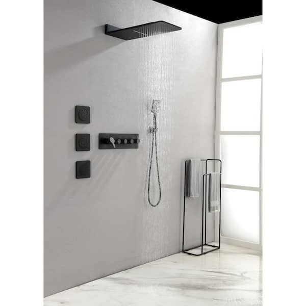 Black and Friday Deals 50% Off Clear Clear Rod Shower Rack Punch