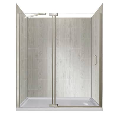 60 X 30 Shower Stalls Kits Showers The Home Depot