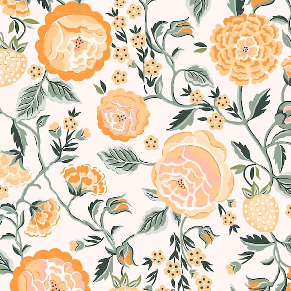 Cath Kidston Strawberry Garden Yellow Wallpaper