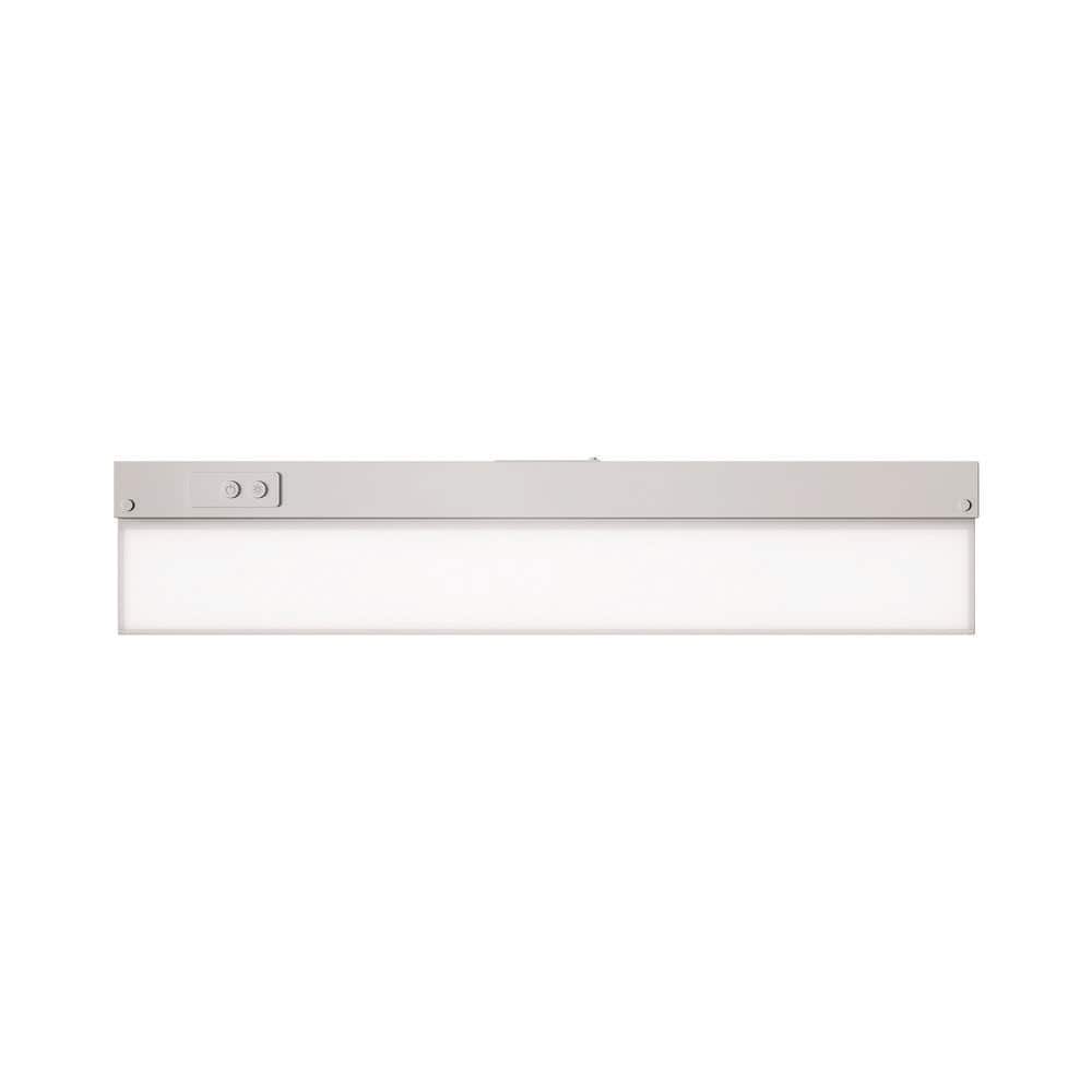 GE 18 in. Plug-In White Integrated LED Under Cabinet Light Cync Reveal Smart Color Changing ...