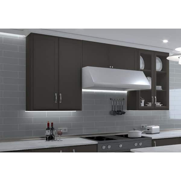 Perfecto- Mirabella 16" x 4" Ceramic, Grigio Industrial Subway Tile 12.92 sq\ft.30 per case