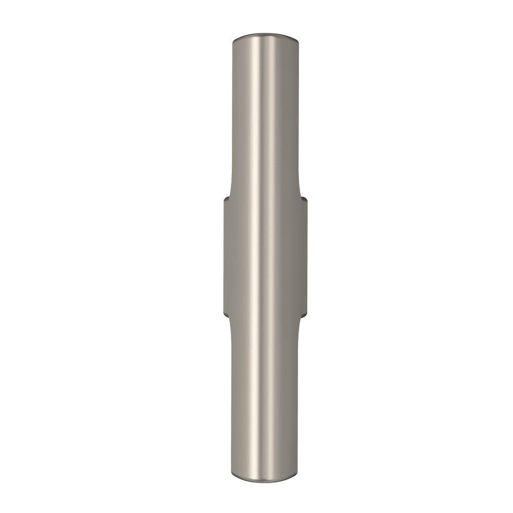 Satin Nickel 2.5" T-Handle Cabinet Knob with Mounting Hardware