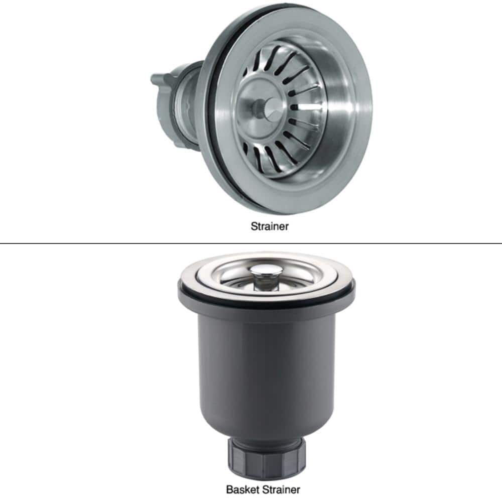 Stainless Steel Modern Kitchen Sink Basket Strainer Set