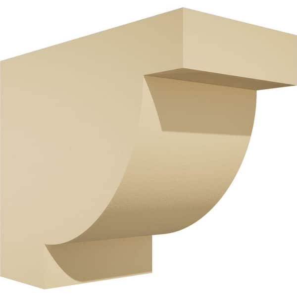 Ekena Millwork Standard Alpine 6 in. W x 10 in. H x 12 in. D Polyurethane Rafter Tail Outlooker