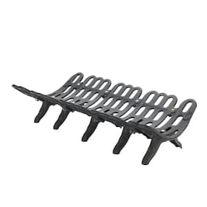 33 in. Cast Iron Fireplace Grate with 2.5 in. Legs