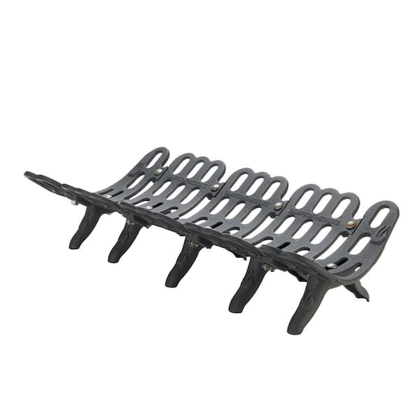 Liberty Foundry 33 in. Cast Iron Fireplace Grate with 2.5 in. Legs