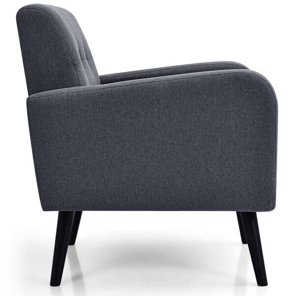 Gymax 29.5 in. W 2PCS Accent Armchair Single Sofa Chair Home Gymax 29.5 in. W 2PCS Accent Armchair Single Sofa Chair Home