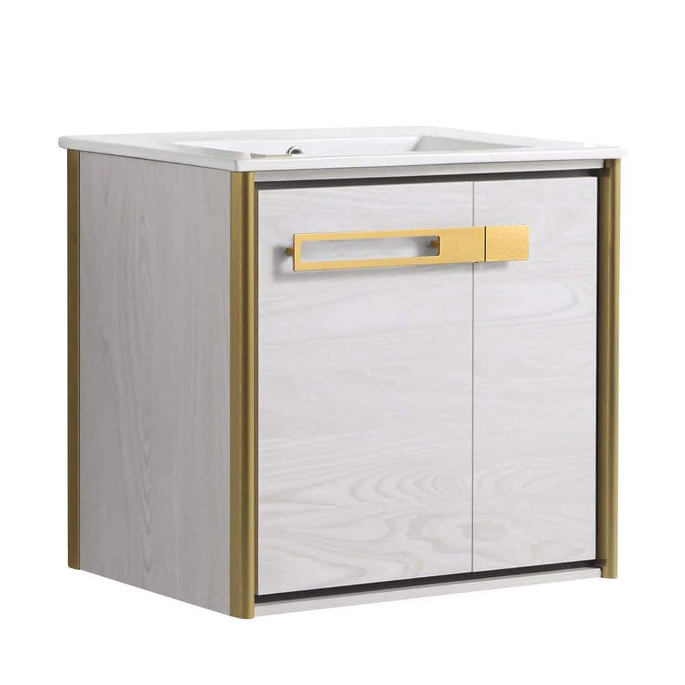 FINE FIXTURES Oakville 24 in. W x 18 in. D x 23.25 in. H Wall Mounted