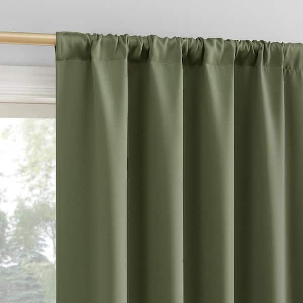Tenda Oscurante Mumusuki Antiallergica Con Stelle - Pannello Solido Per Finestra 100x130 Cm - Verde, Rosa O Blu - Per Bagno E Soggiorno