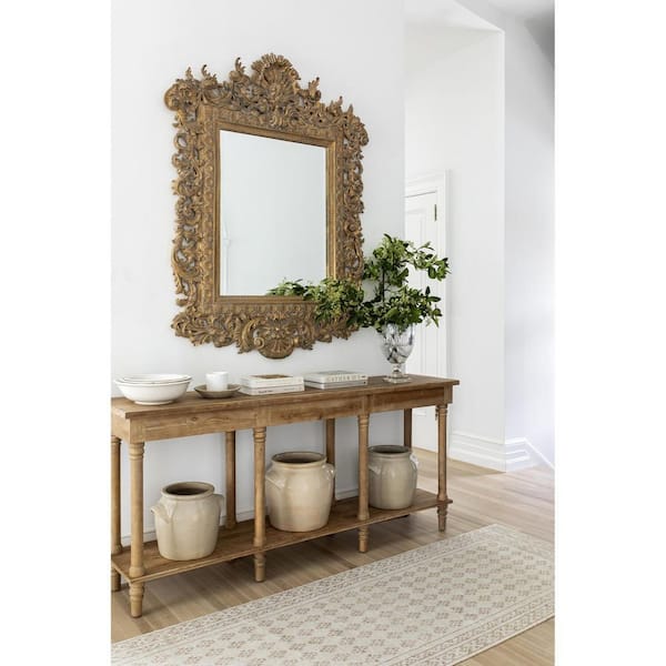 Nabela Noor Home Shanti Traditional Taupe 5 x 7 Machine Woven Area Rug