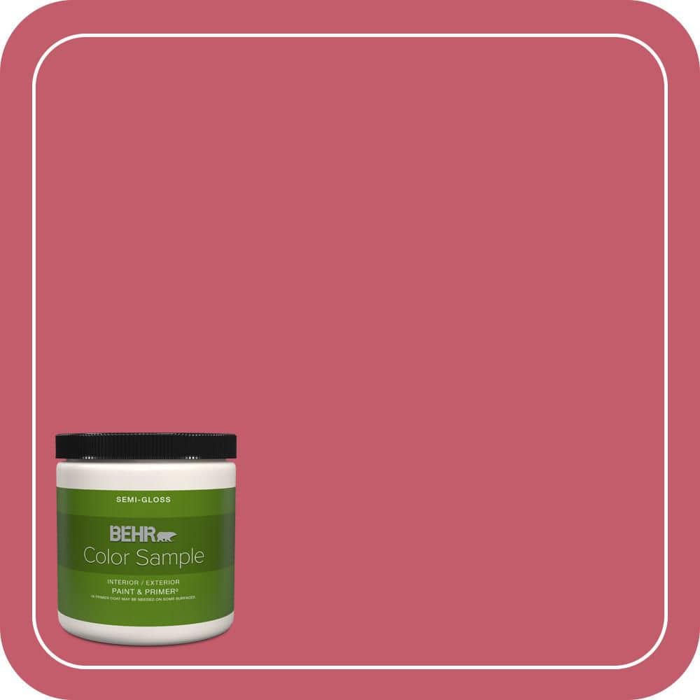 8 oz. #MQ4-01 Candy Drop Semi-Gloss Interior/Exterior Paint & Primer Color Sample price history on PriceWatchPro